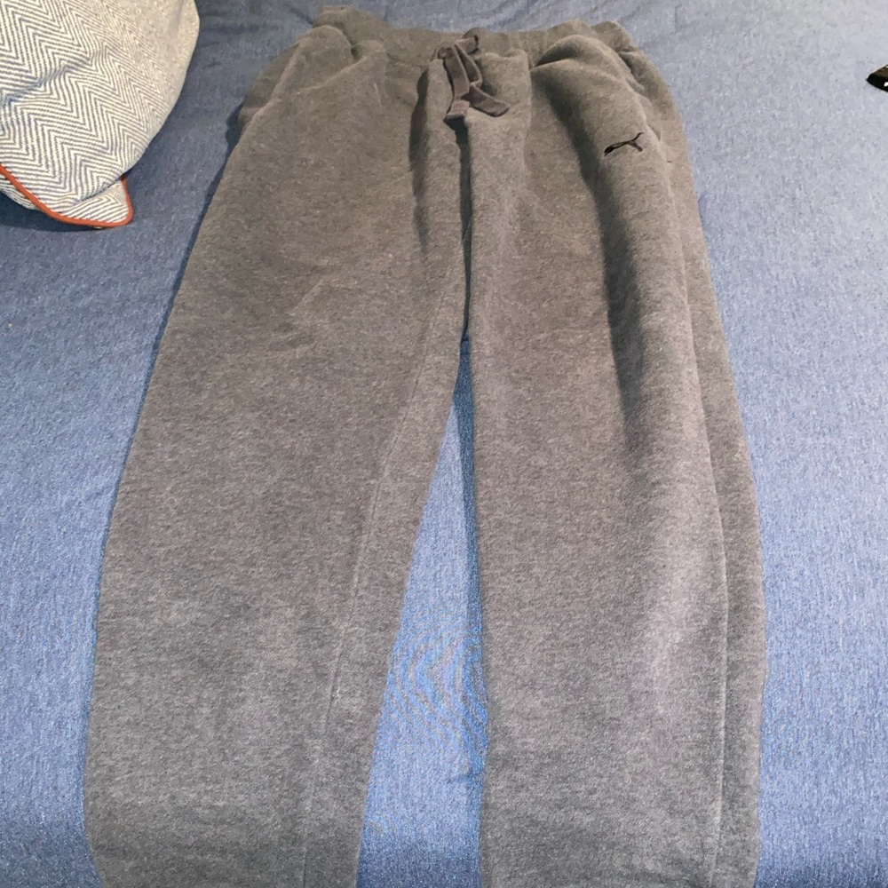 Puma dark gray sweatpants